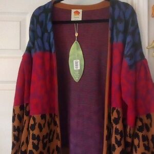 FARM RIO Leopard 🐆 Cardigan